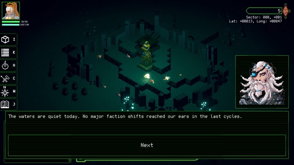 A Tale of Silent Depths