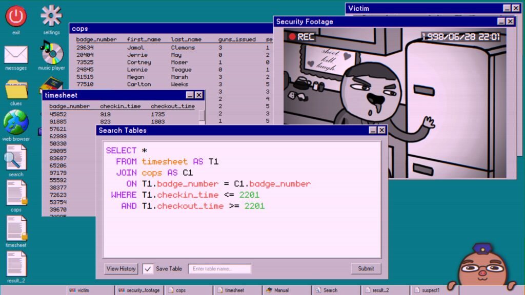 Database Detective: Minor Crimes Division