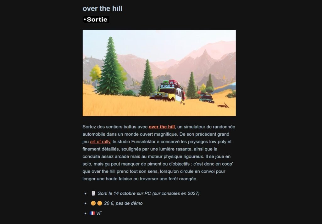 Téma Les Jeux